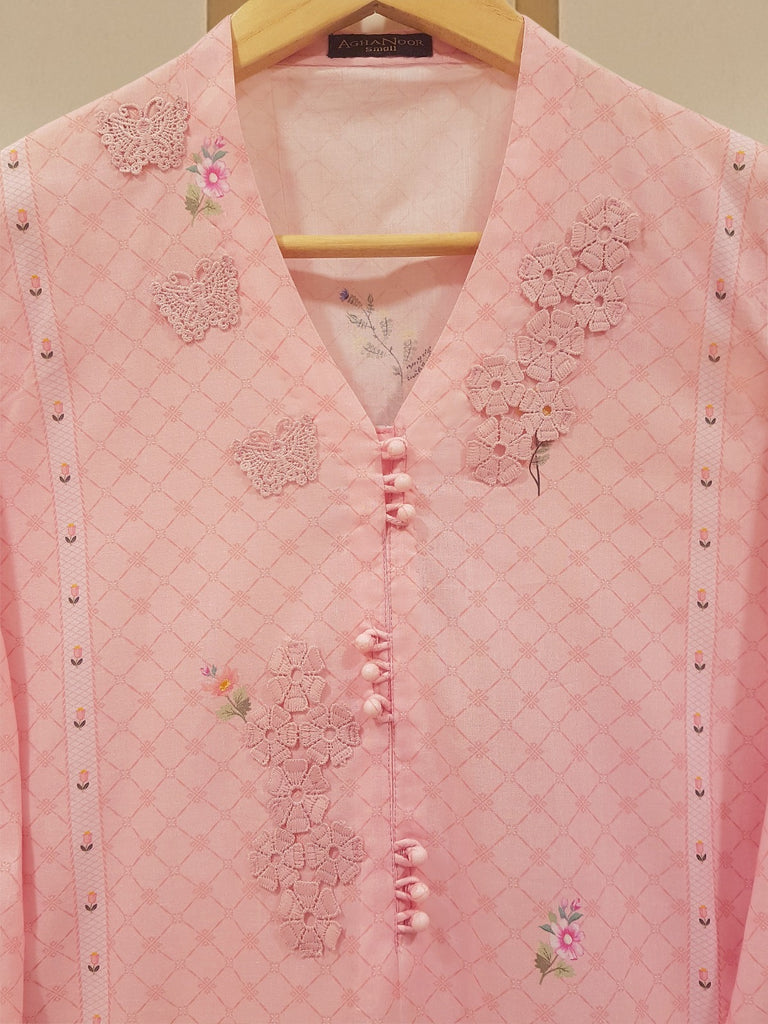 2 Piece - Digital Printed Cambric Suit S108512
