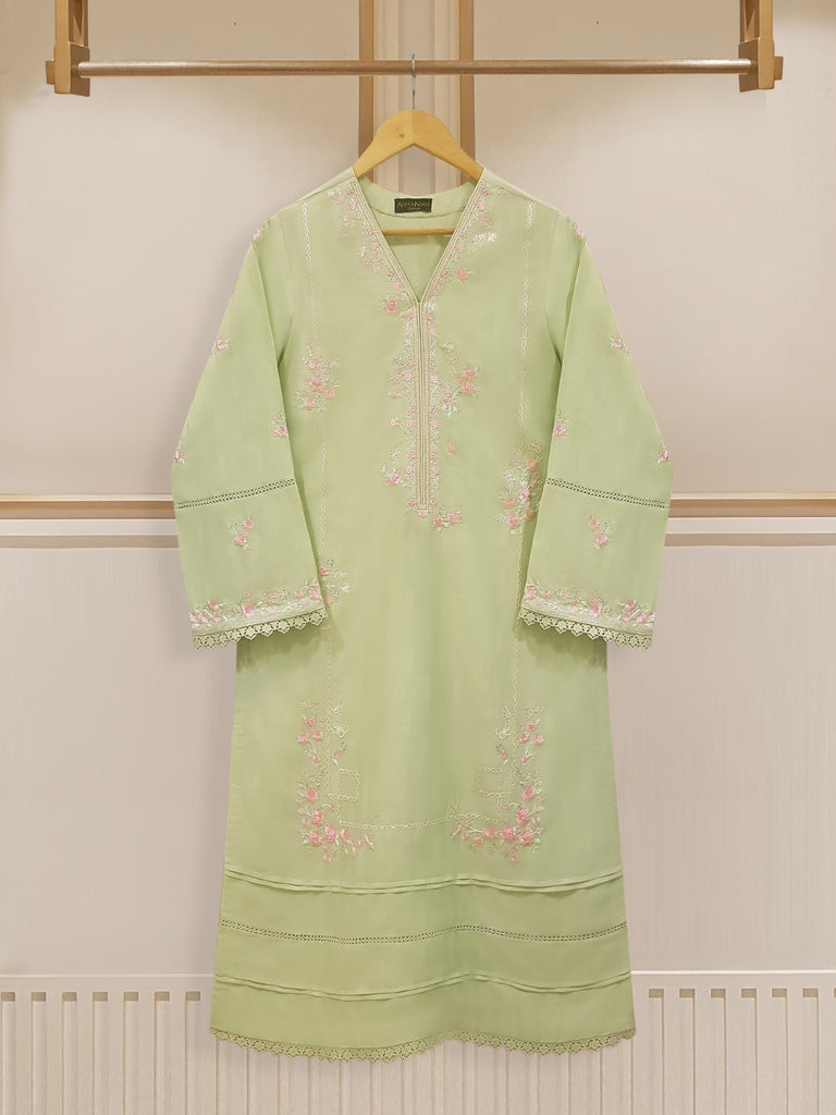 FINE JACQUARD EMBROIDERED SHIRT S107766