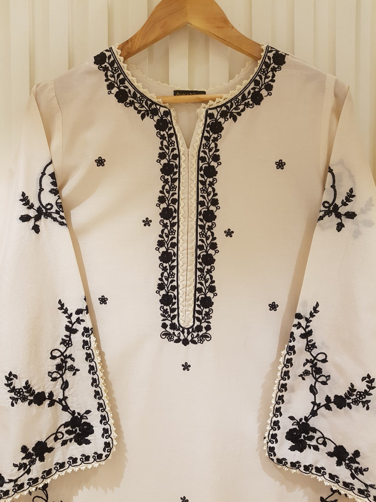PURE EMBROIDERED LAWN SHIRT S104553