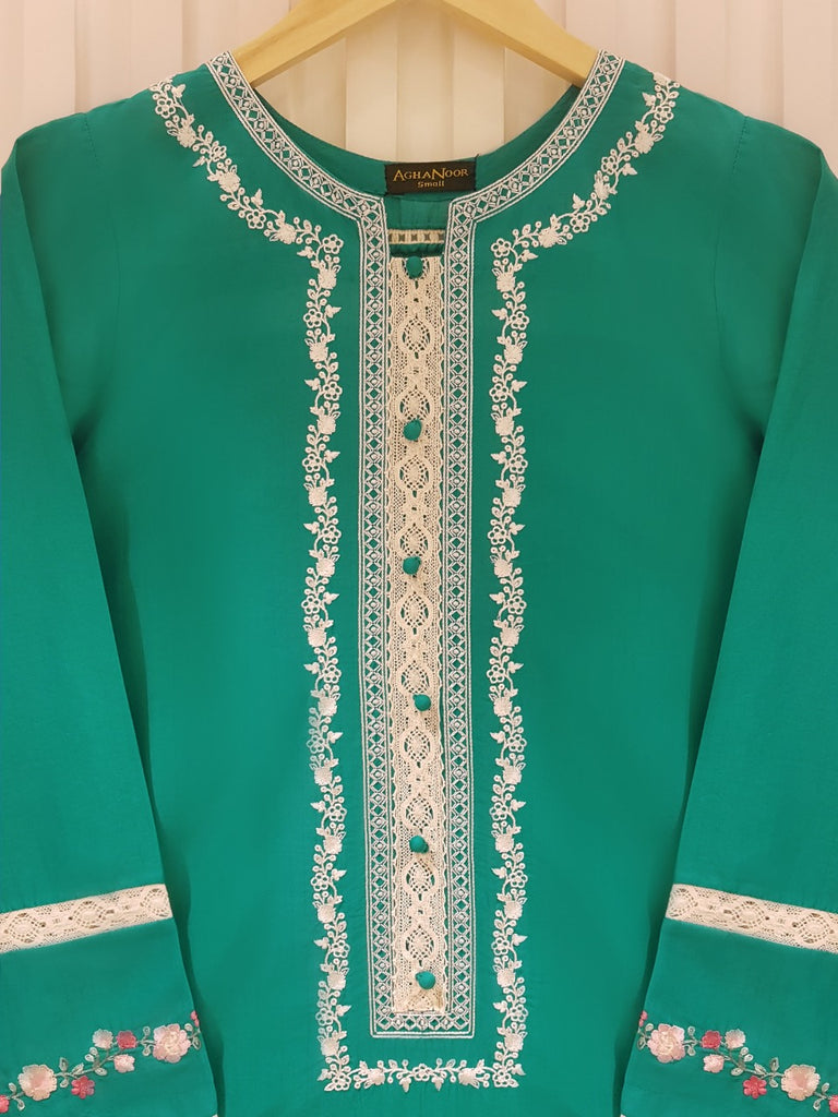 PREMIUM PURE JACQUARD LAWN EMBROIDERED SHIRT S104857