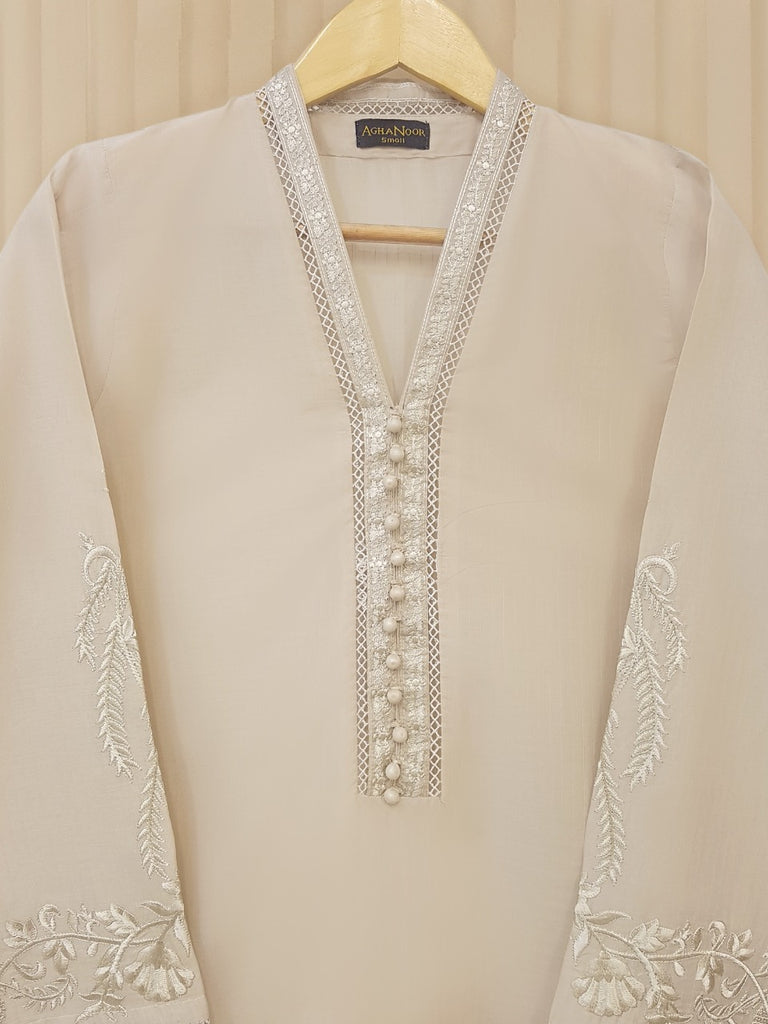 PREMIUM PURE JACQUARD LAWN EMBROIDERED SHIRT S104901