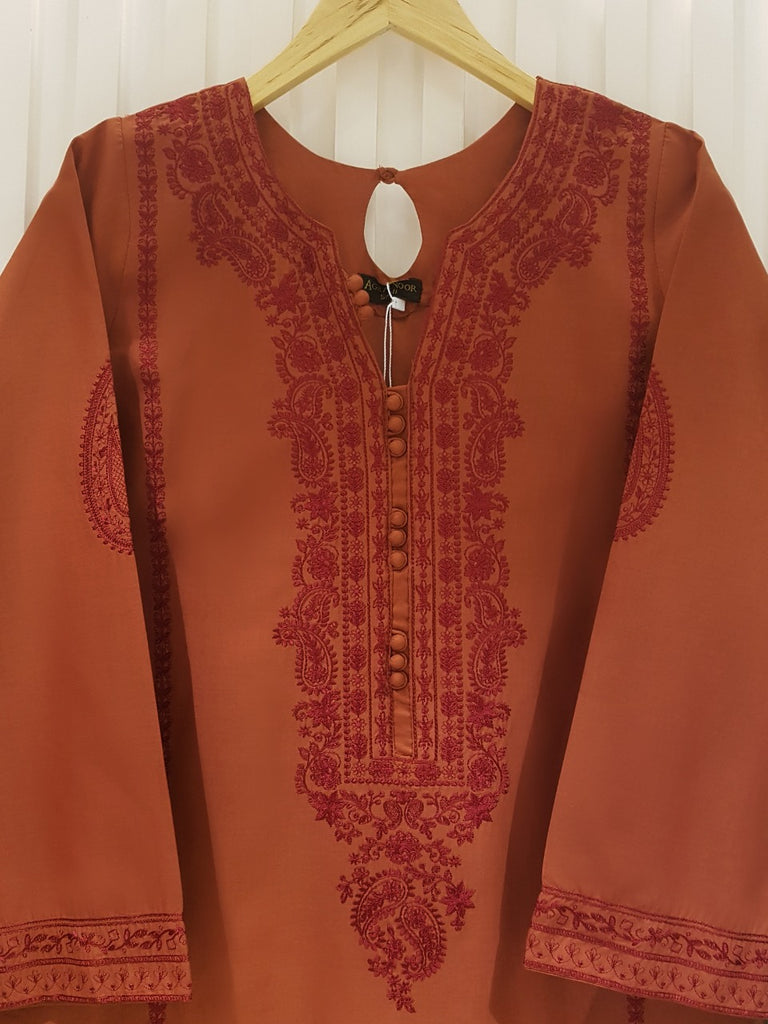 PREMIUM EMBROIDERED PURE LAWN SHIRT S105165