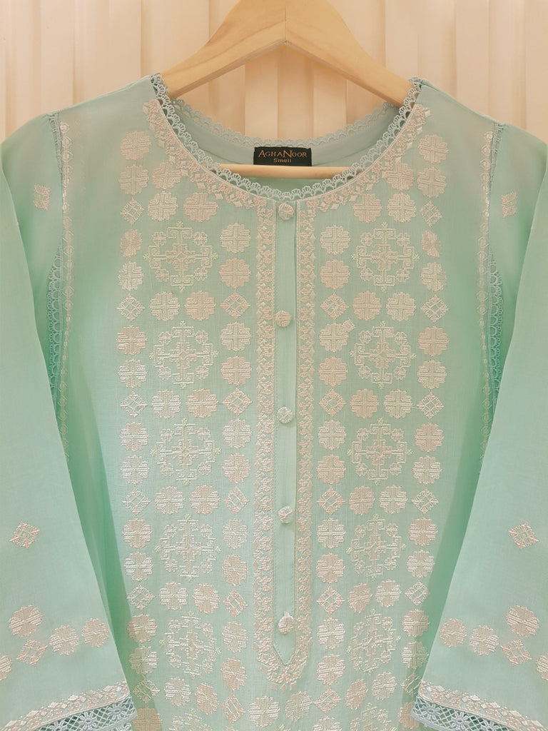 PURE JACQUARD LAWN EMBROIDERED SHIRT S105616